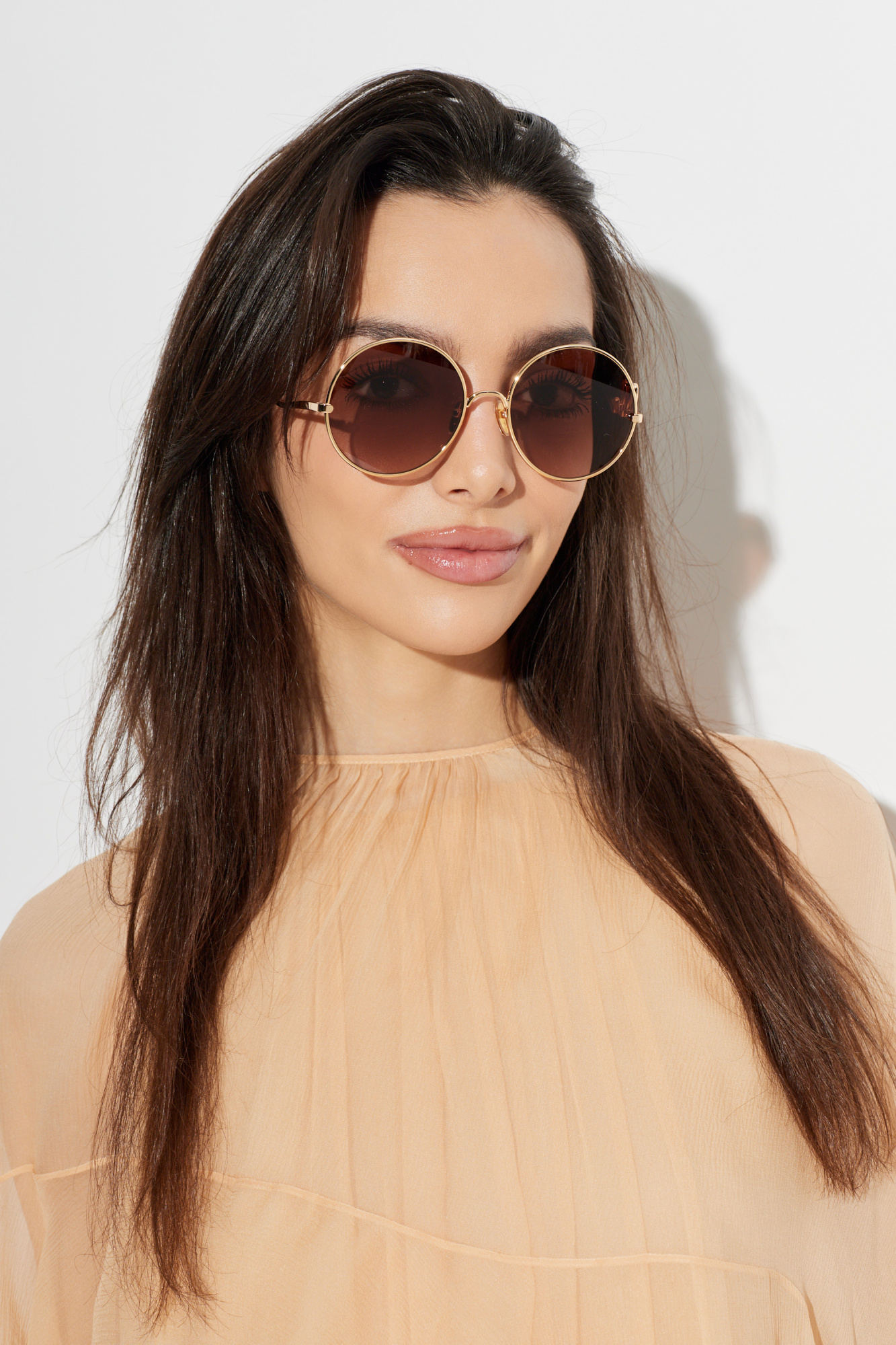 Chloe☆ブラウンサングラス CH0289S Chloé Pilot Sunglasses 002 Brown - eye-oo.com